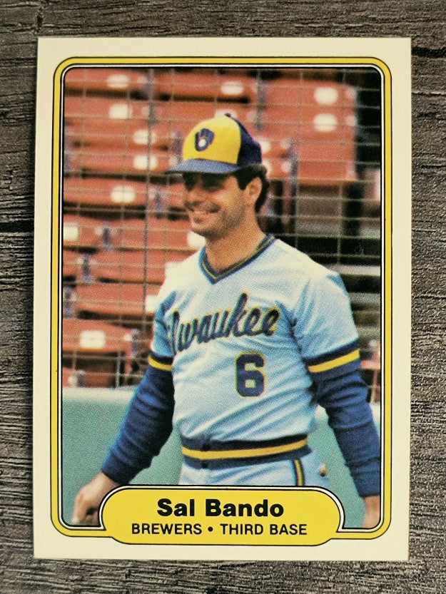 1982 Fleer #134 Sal Bando