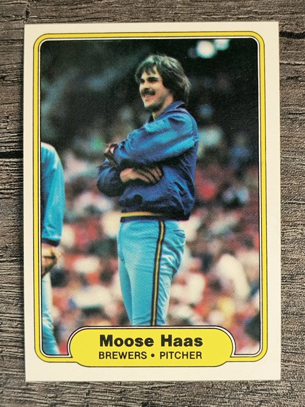1982 Fleer #143 Moose Haas