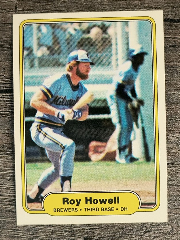 1982 Fleer #145 Roy Howell