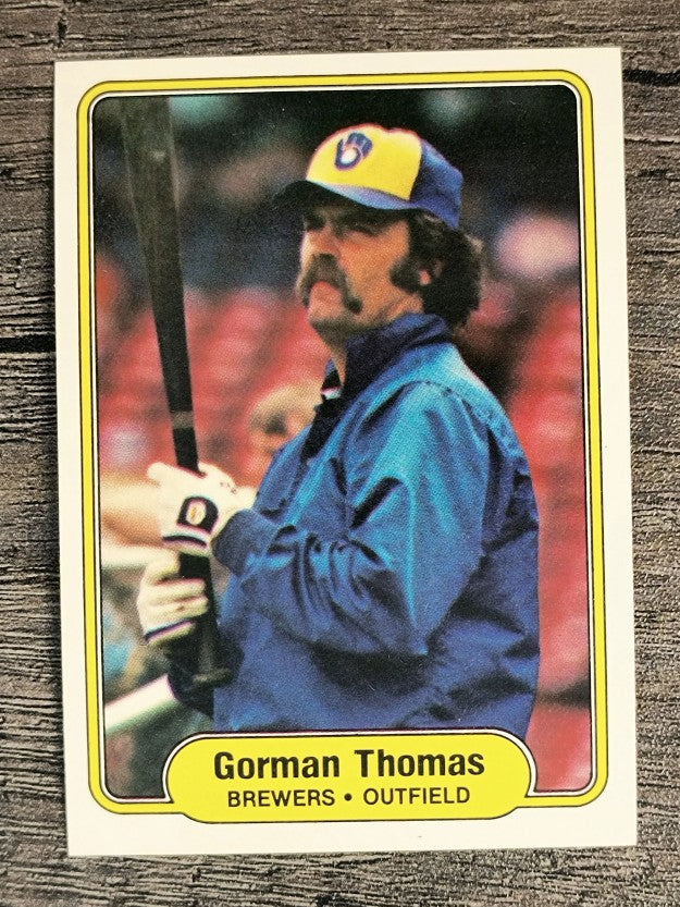 1982 Fleer #154 Gorman Thomas