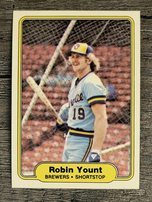 1982 Fleer #155 Robin Yount