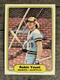 1982 Fleer #155 Robin Yount