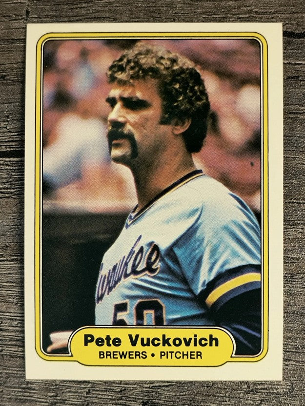 1982 Fleer #156 Pete Vuckovich