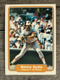 1982 Fleer #157 Benny Ayala