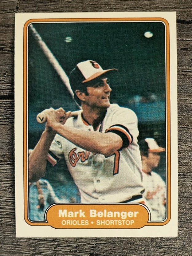 1982 Fleer #158 Mark Belanger