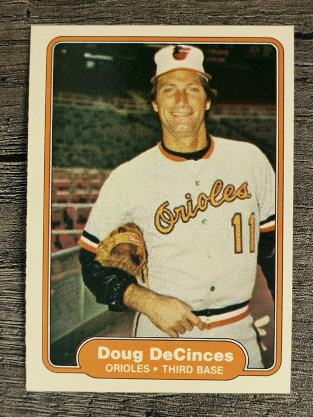 1982 Fleer #162 Doug DeCinces