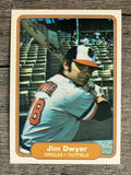 1982 Fleer #164 Jim Dwyer