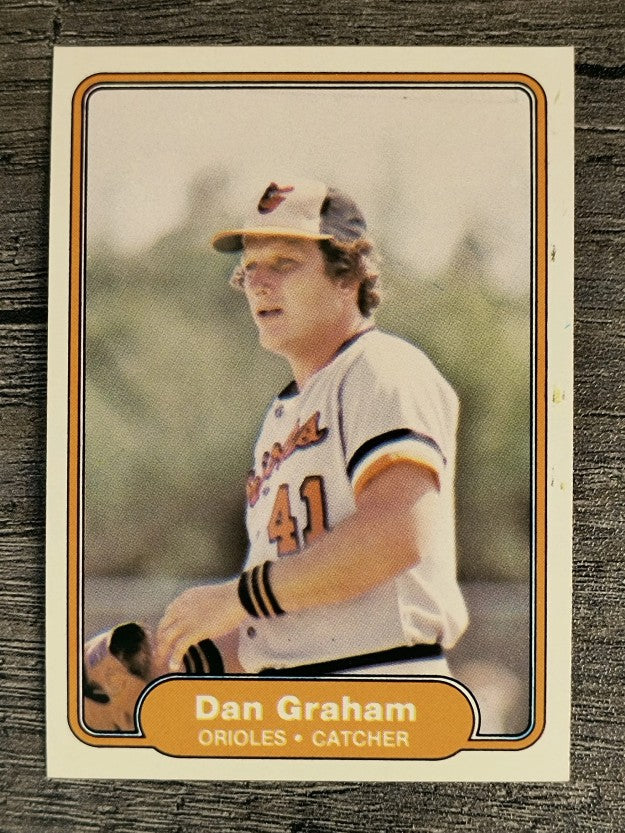 1982 Fleer #167 Dan Graham