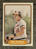 1982 Fleer #167 Dan Graham