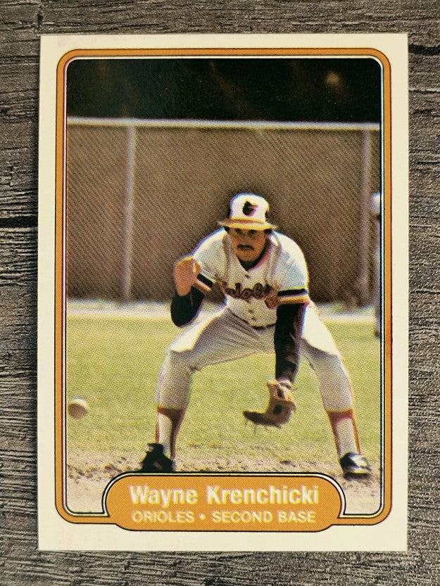 1982 Fleer #168 Wayne Krenchicki