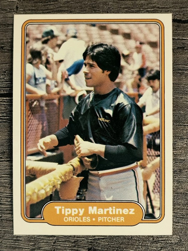 1982 Fleer #171 Tippy Martinez