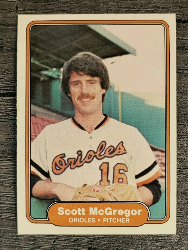 1982 Fleer #172 Scott McGregor