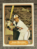 1982 Fleer #173 Jose Morales
