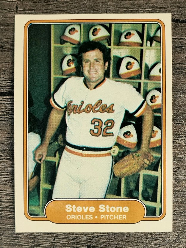 1982 Fleer #182 Steve Stone
