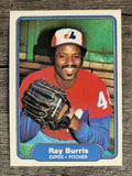 1982 Fleer #184 Ray Burris