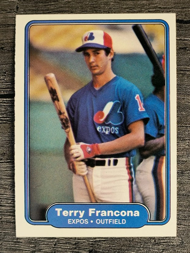 1982 Fleer #188 Terry Francona RC