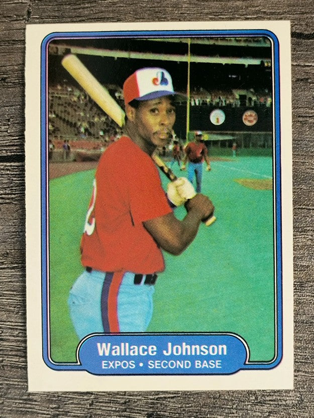 1982 Fleer #192 Wallace Johnson
