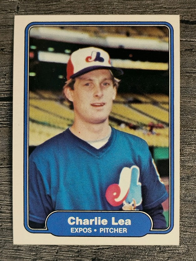 1982 Fleer #193 Charlie Lea