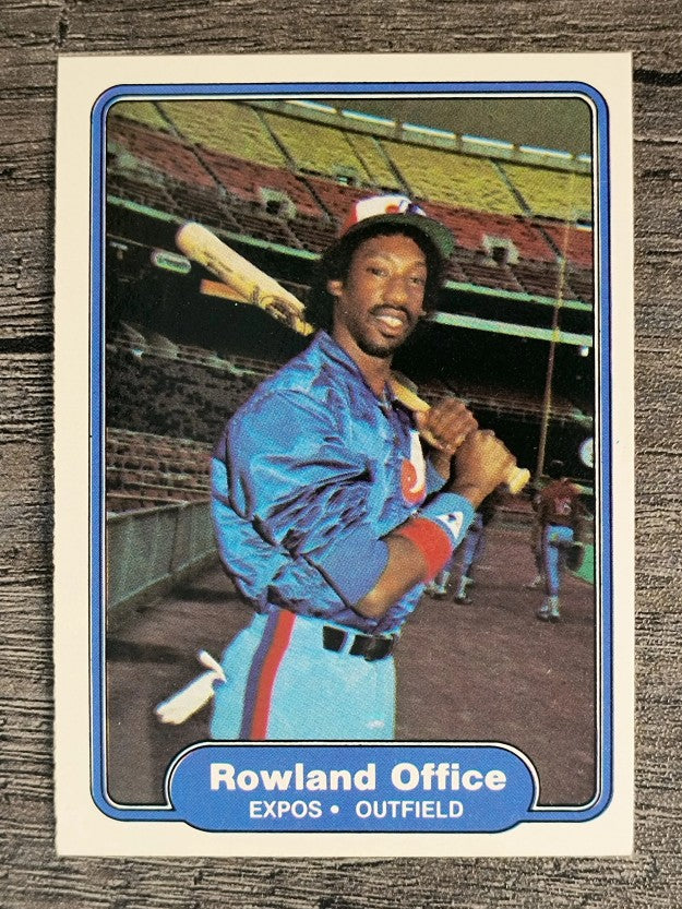 1982 Fleer #198 Rowland Office
