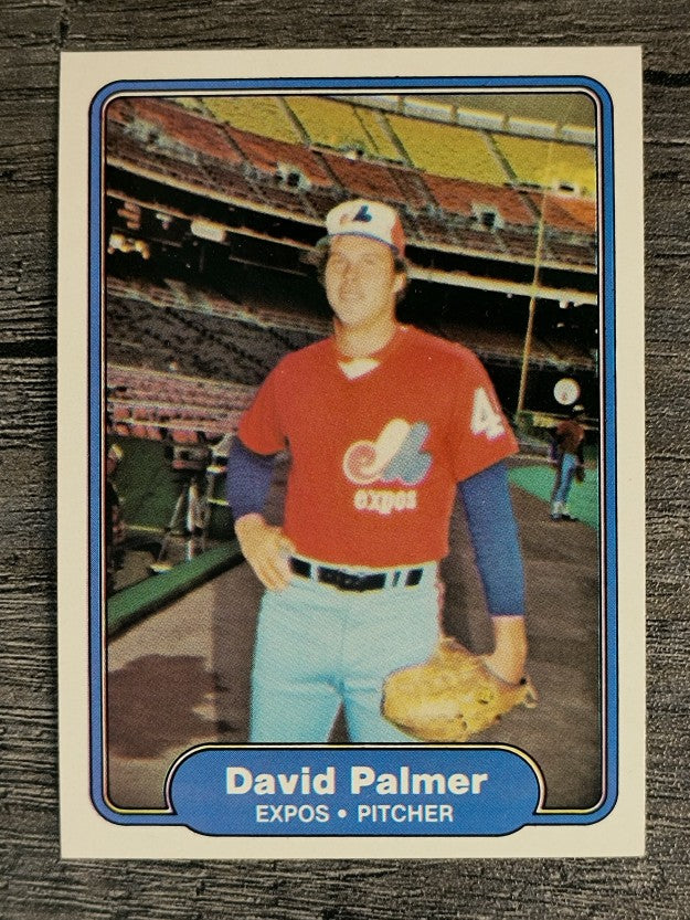 1982 Fleer #199 David Palmer