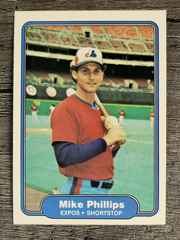 1982 Fleer #201 Mike Phillips