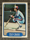 1982 Fleer #209 Chris Speier