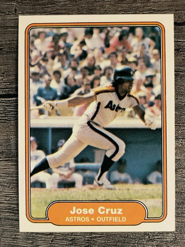 1982 Fleer #214 Jose Cruz