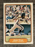 1982 Fleer #214 Jose Cruz