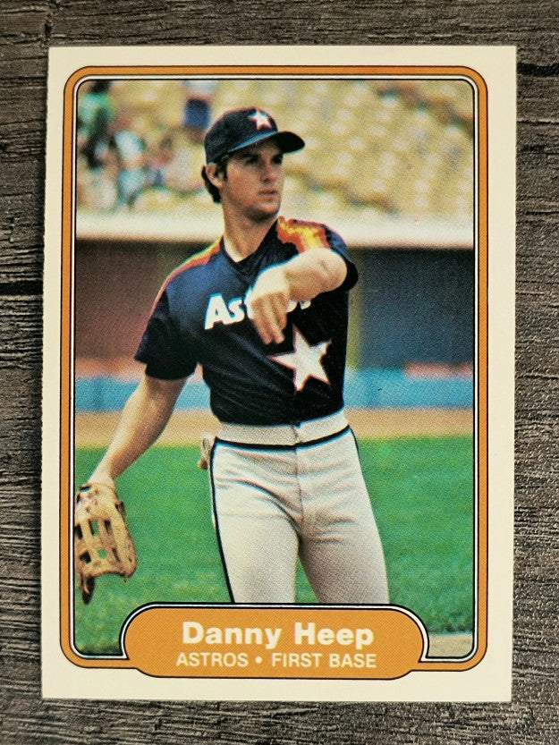 1982 Fleer #217 Danny Heep