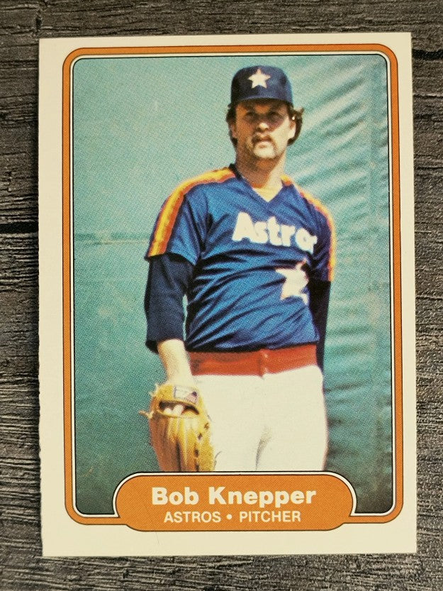 1982 Fleer #219 Bob Knepper