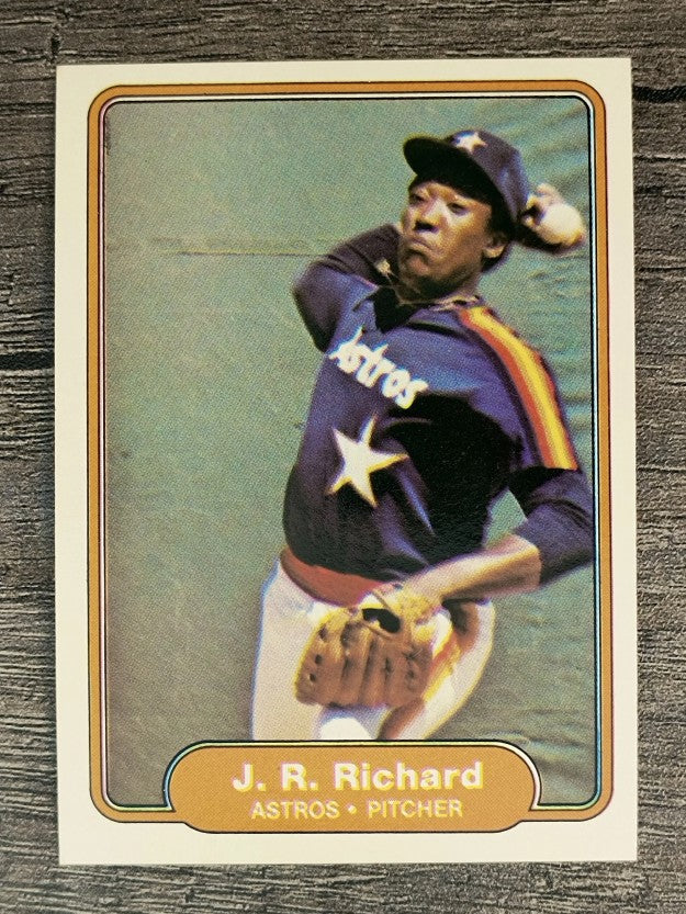 1982 Fleer #226 J.R. Richard