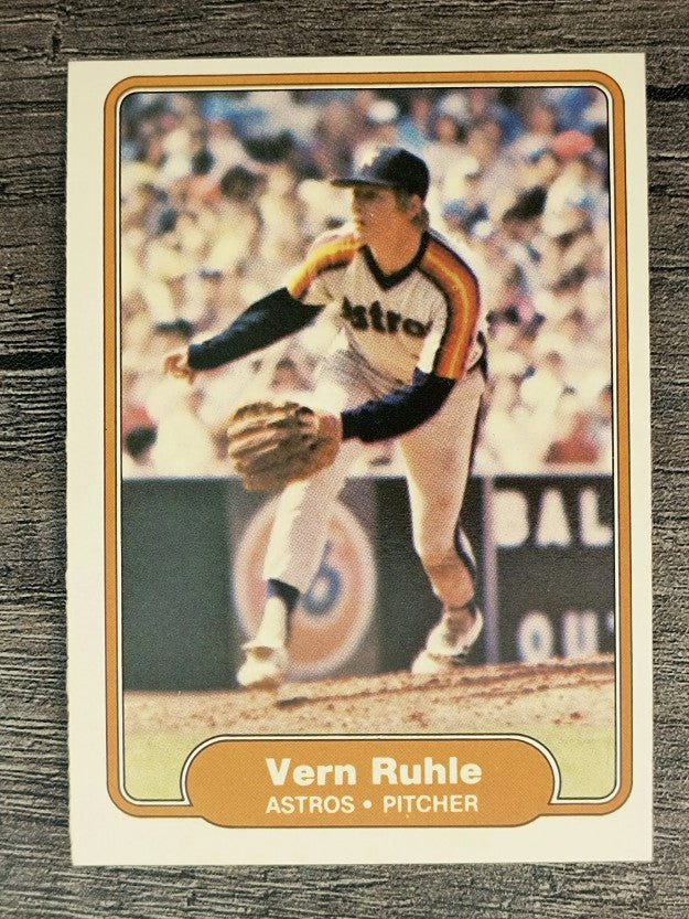 1982 Fleer #228 Vern Ruhle