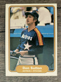 1982 Fleer #234 Don Sutton
