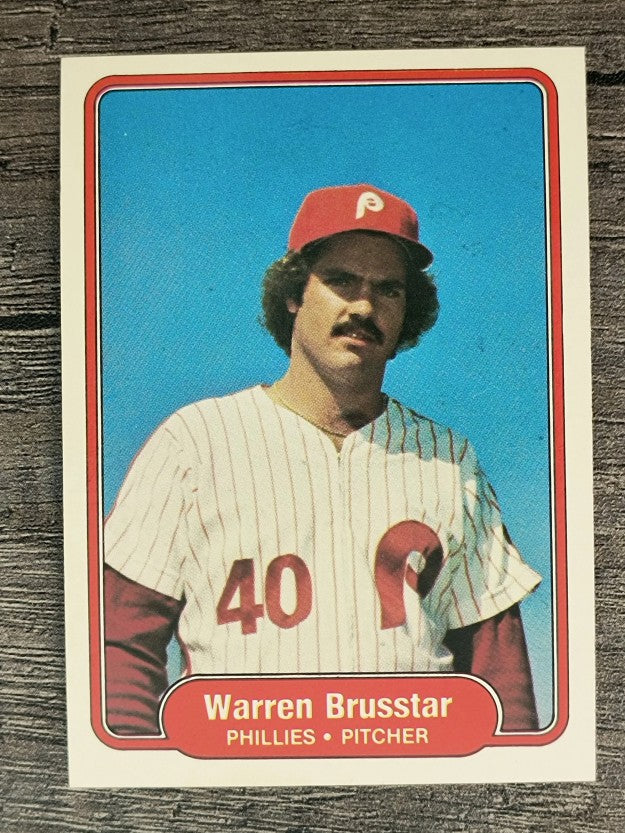 1982 Fleer #242 Warren Brusstar