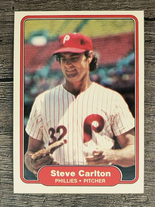 1982 Fleer #243 Steve Carlton