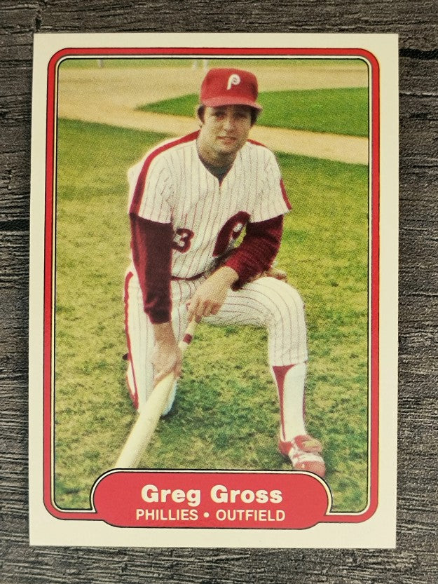 1982 Fleer #246 Greg Gross