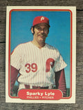 1982 Fleer #247 Sparky Lyle