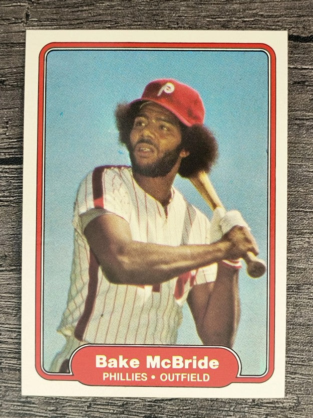 1982 Fleer #250 Bake McBride