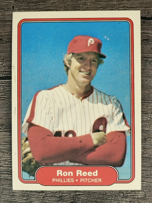 1982 Fleer #255 Ron Reed