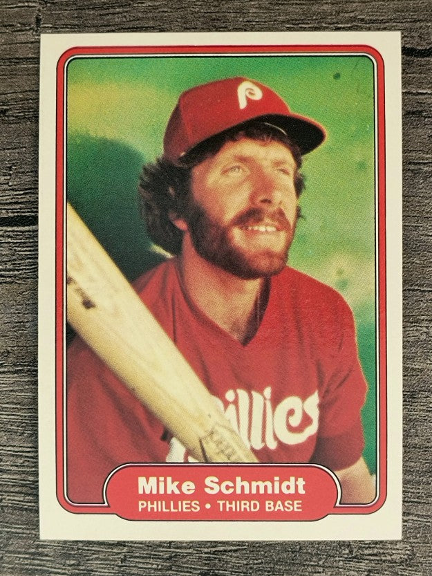 1982 Fleer #258 Mike Schmidt