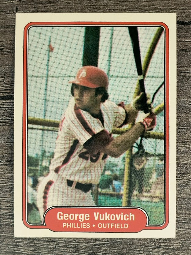 1982 Fleer #262 George Vukovich