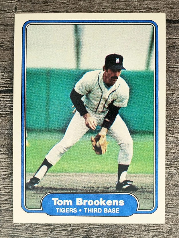 1982 Fleer #263 Tom Brookens