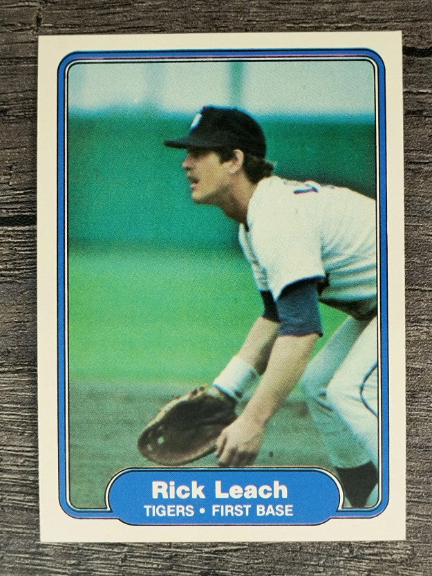 1982 Fleer #272 Rick Leach