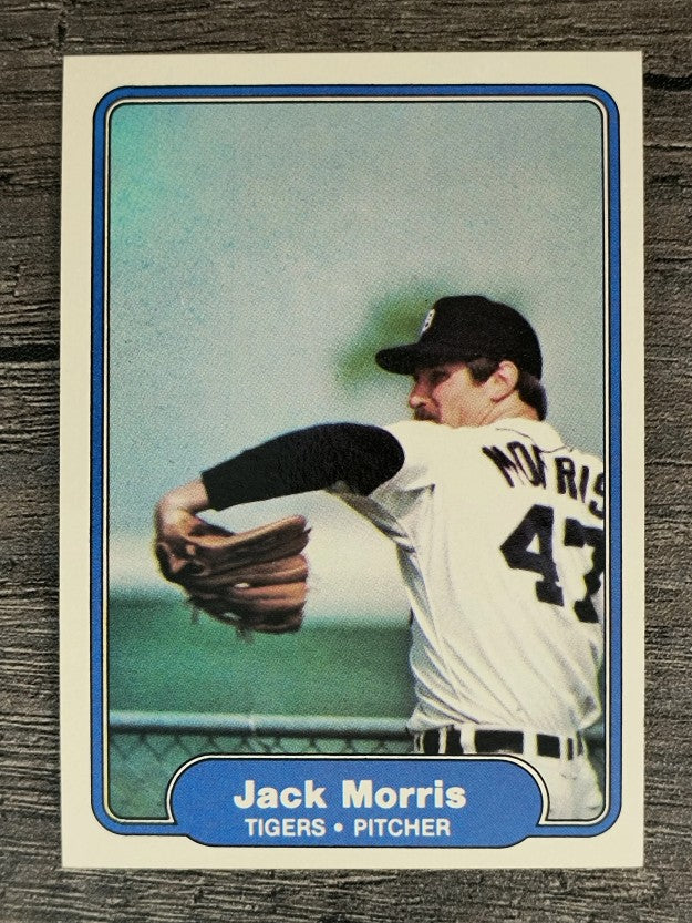 1982 Fleer #274 Jack Morris