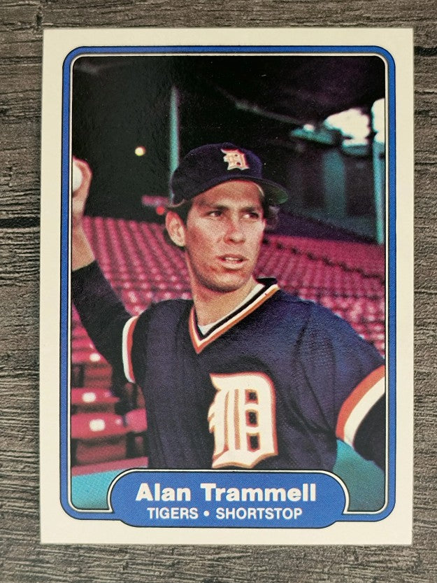 1982 Fleer #283 Alan Trammell