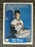 1982 Fleer #285 Milt Wilcox