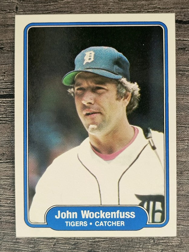 1982 Fleer #286 John Wockenfuss