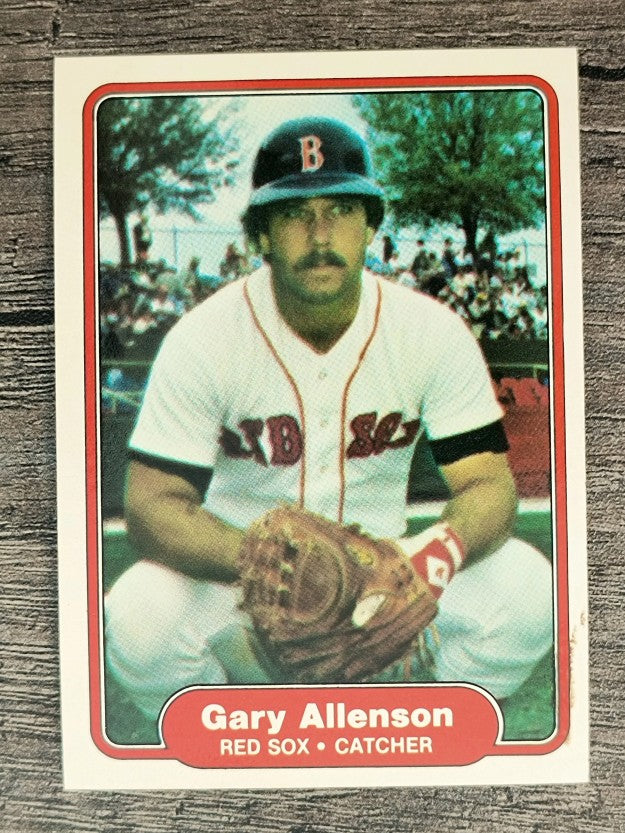 1982 Fleer #287 Gary Allenson