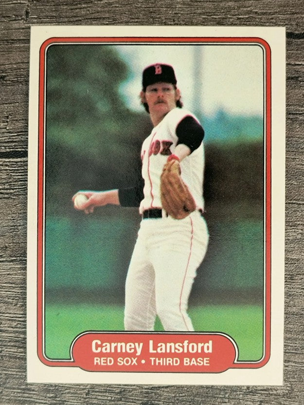 1982 Fleer #298 Carney Lansford