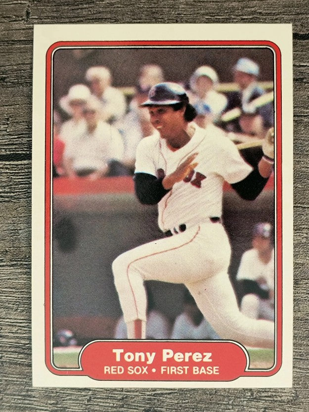 1982 Fleer #302 Tony Perez